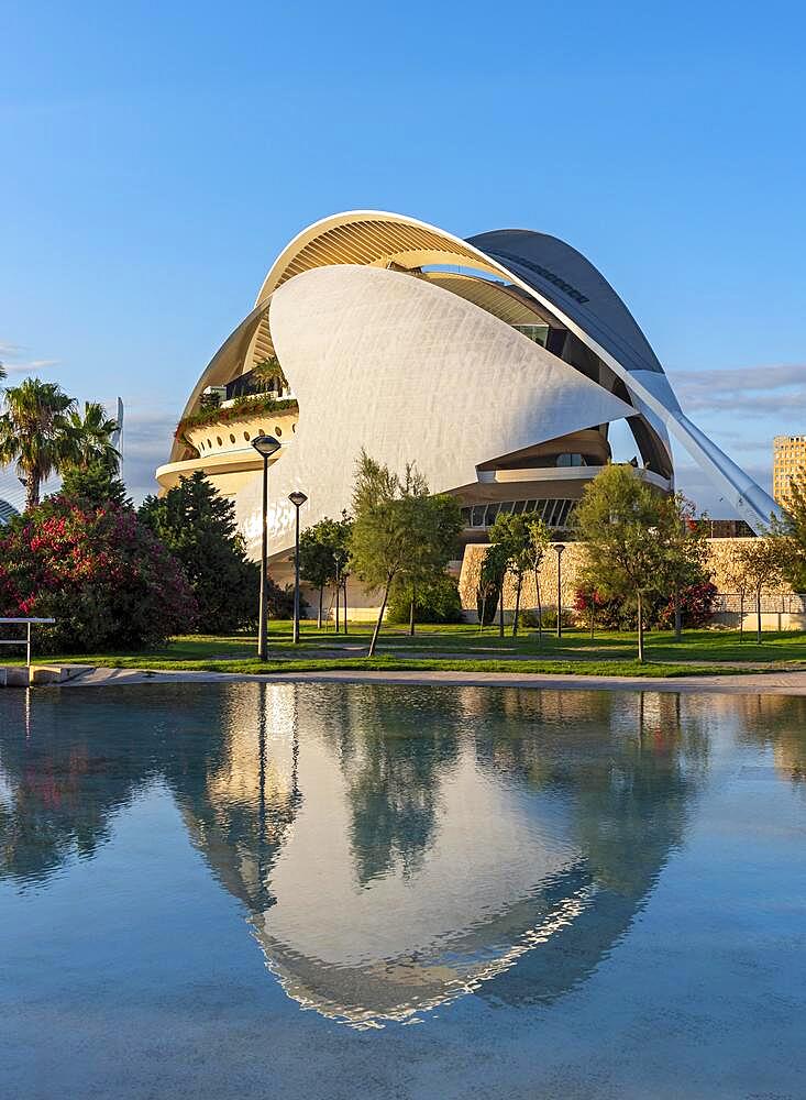 Palace of the Arts, Palau de les Arts Reina Sofia, City of Arts and Sciences, Valencia, Spain, Europe