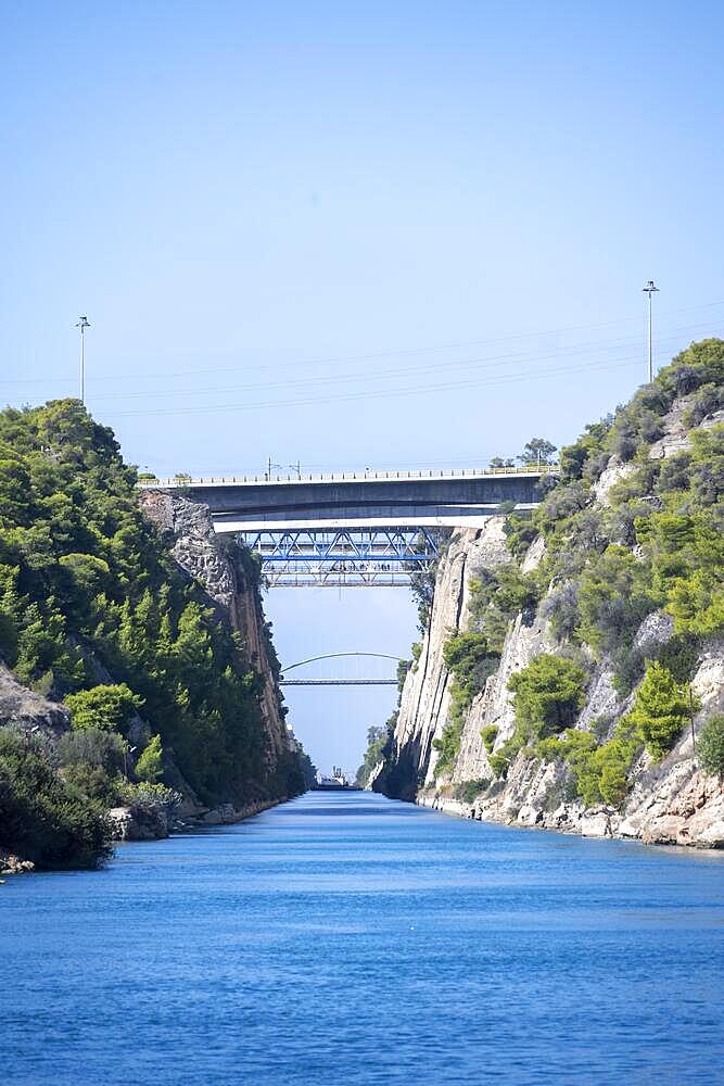 Corinth Canal, Greece, Europe