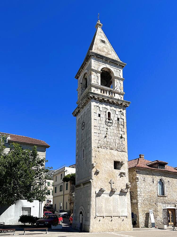 Tower, Kastel Sucurac, Splitsko-Dalmatinska, Croatia, Europe