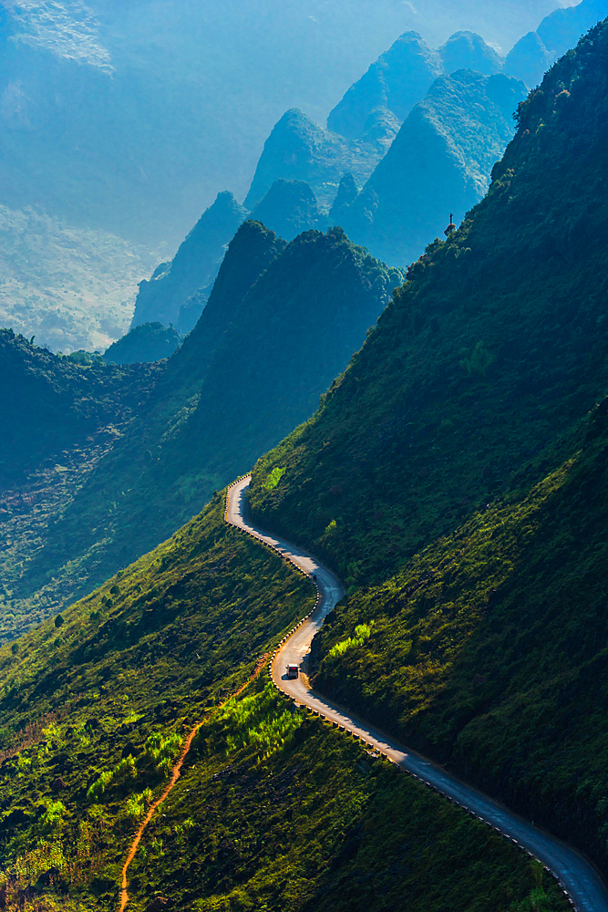 Lanscape view of Ha Giang province, Vietnam, Asia