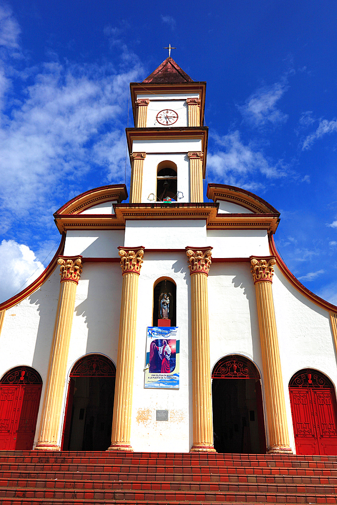 Republic of Colombia, Rivera, Municipality in the Department of Huila, Church Marketplace, Colombia, South America