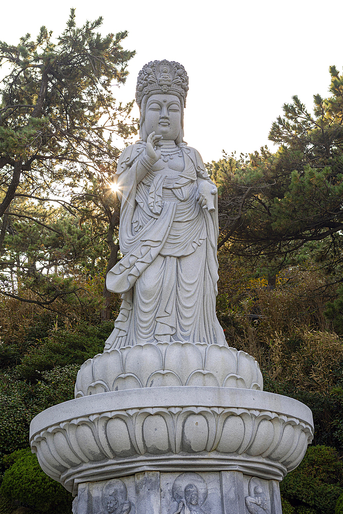 Gwanseeum-bosal, the Bodhisattva of Compassion, Haedong Yonggungsa Temple, Busan, Gyeongsangnam-do Province