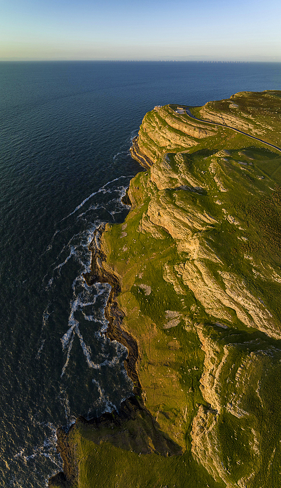 Cliff, Marine Drive, Llandudno, Wales, United Kingdom, Europe