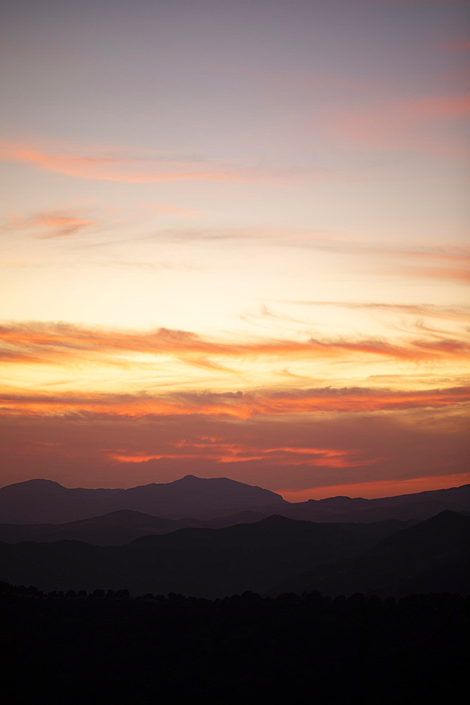 Orange i can gen cloud background sky