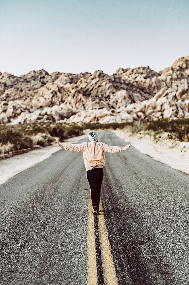 Walk in Joshua Tree National Park