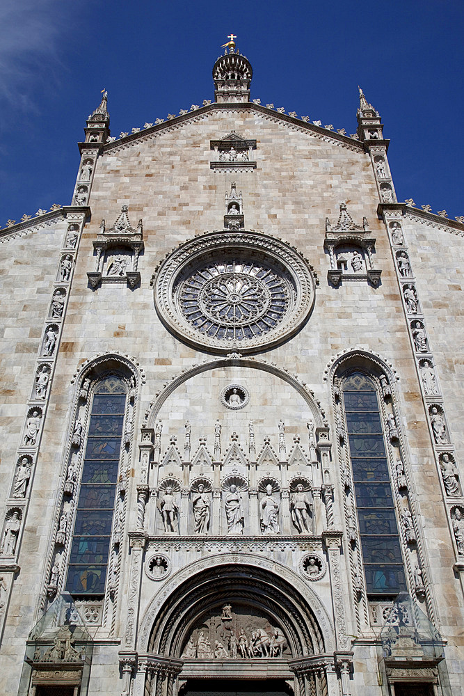 Duomo, Piazza del Duomo, Como, Lake Como, Lombardy, Italy, Europe