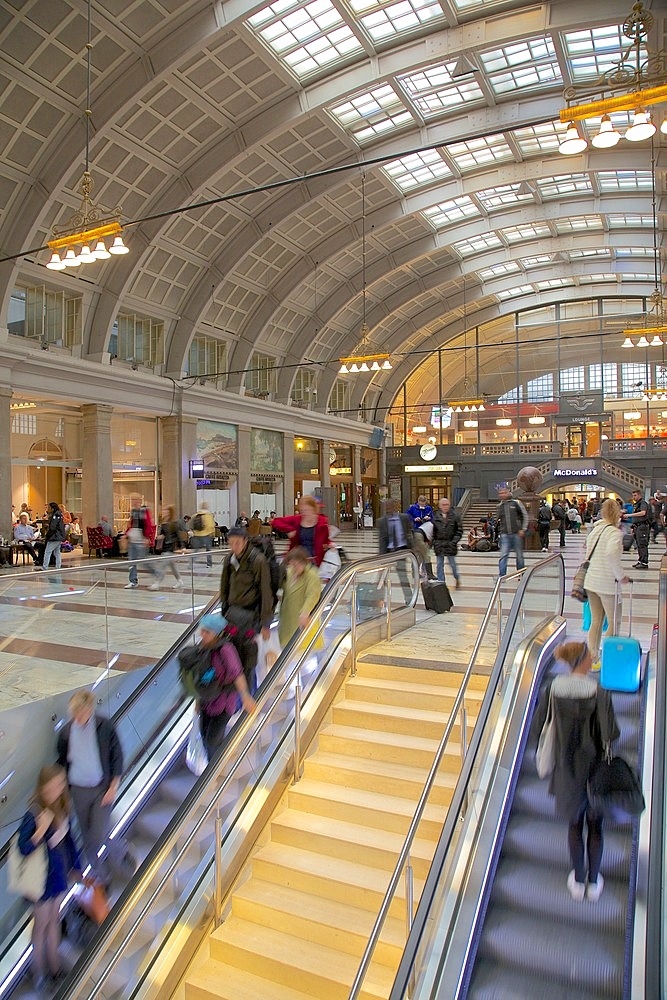 Central Station interior, Norrmalm, Stockholm, Sweden, Scandinavia, Europe