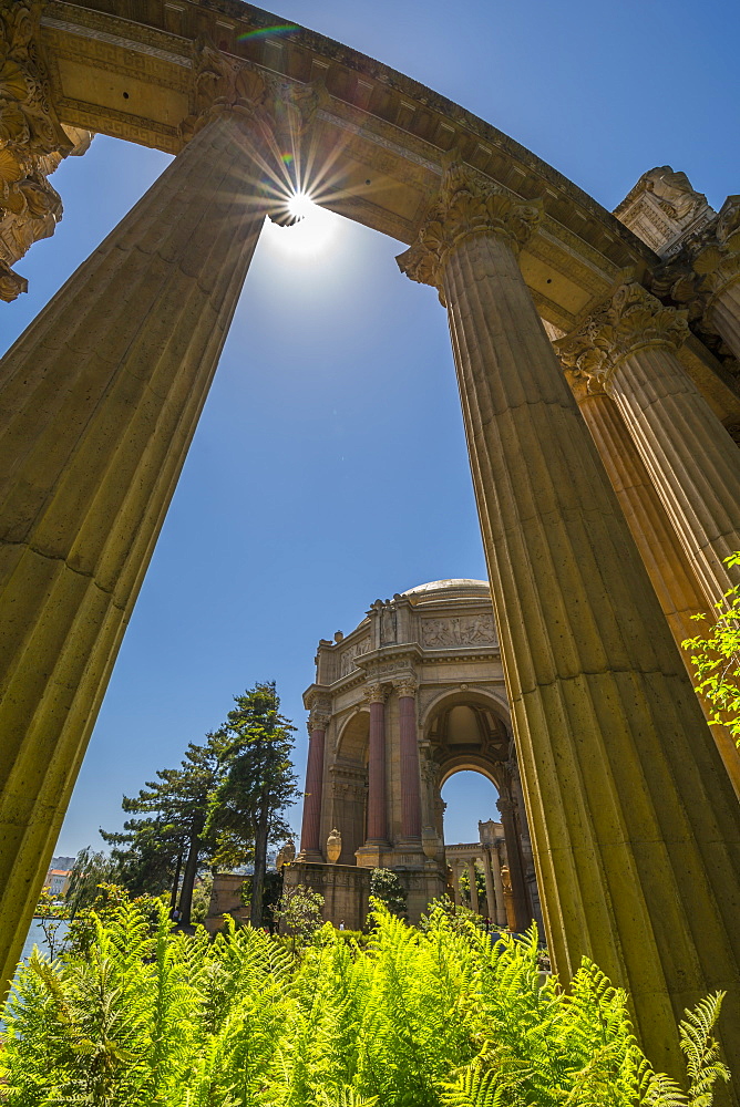 View of Palace of Fine Arts Theatre, San Francisco, California, United States of America, North America