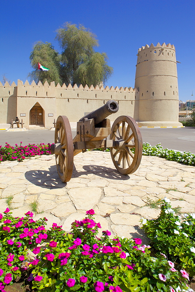 Sultan Bin Zayed Fort, now the Al-Ain Museum, Al Ain, Abu Dhabi, United Arab Emirates, Middle East