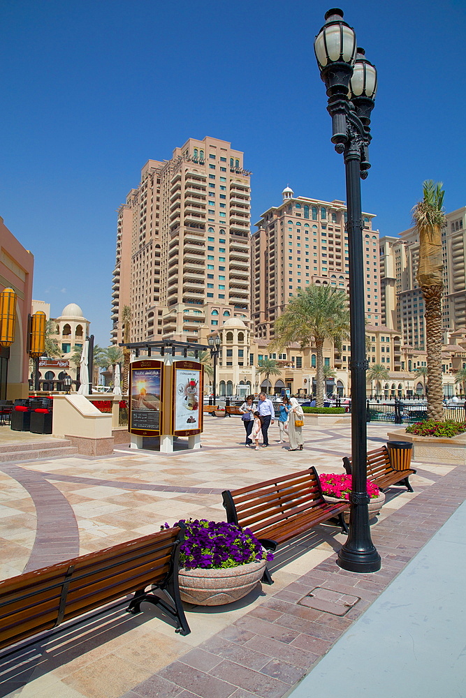 Architecture, The Pearl, Doha, Qatar, Middle East