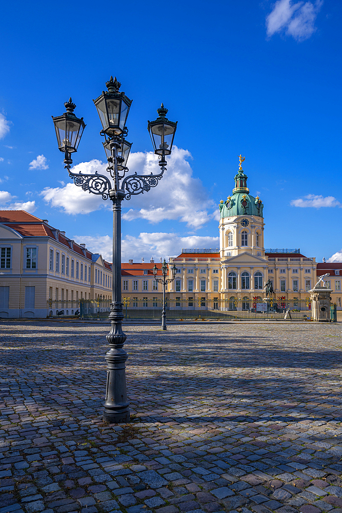 View of Charlottenburg Palace at Schloss Charlottenburg, Berlin, Germany, Europe