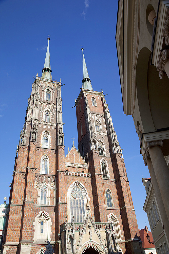Cathedral, Old Town, Wroclaw, Silesia, Poland, Europe