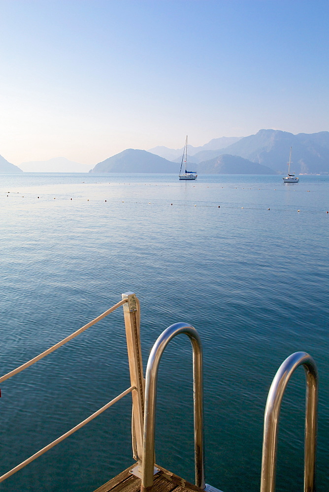 Coastline, Marmaris, Anatolia, Turkey, Asia Minor, Eurasia