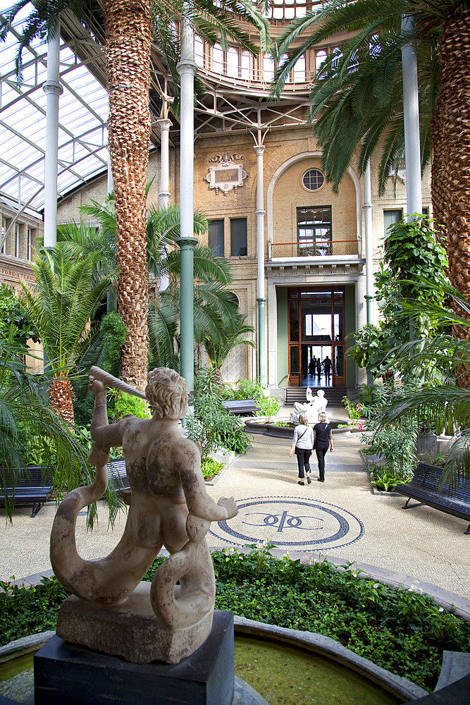 Interior, NY Carlesberg Glyptotek Art Museum, Copenhagen, Denmark, Scandinavia, Europe