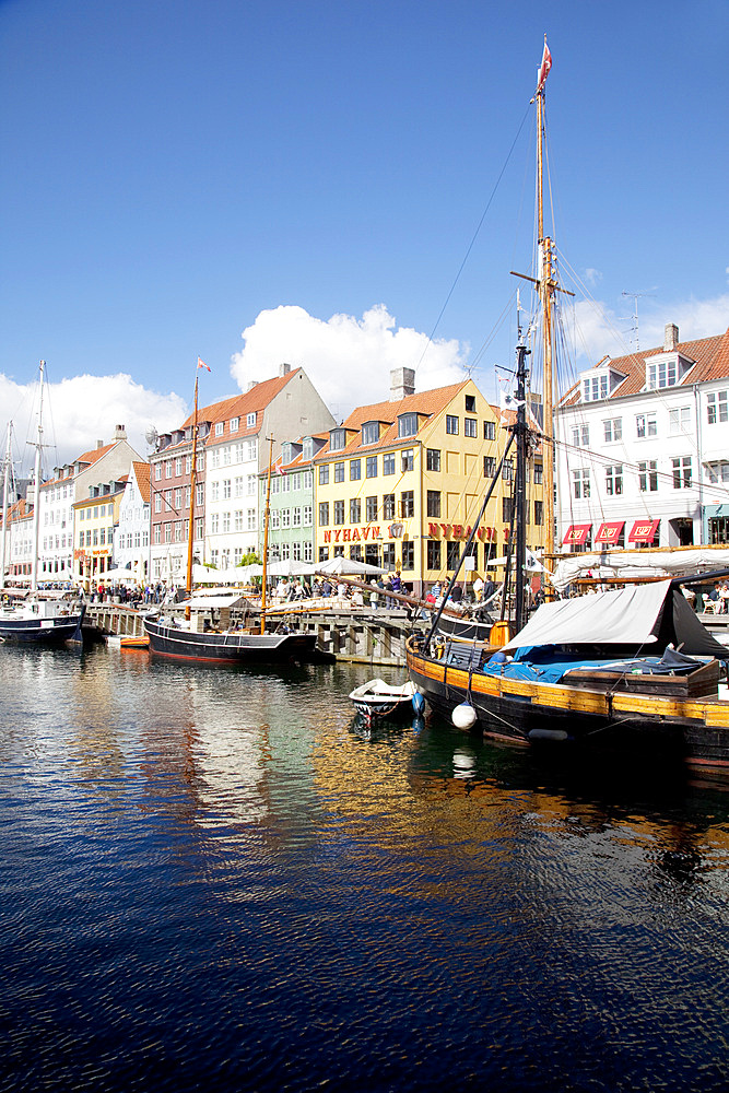 Nyhavn, Copenhagen, Denmark, Scandinavia, Europe