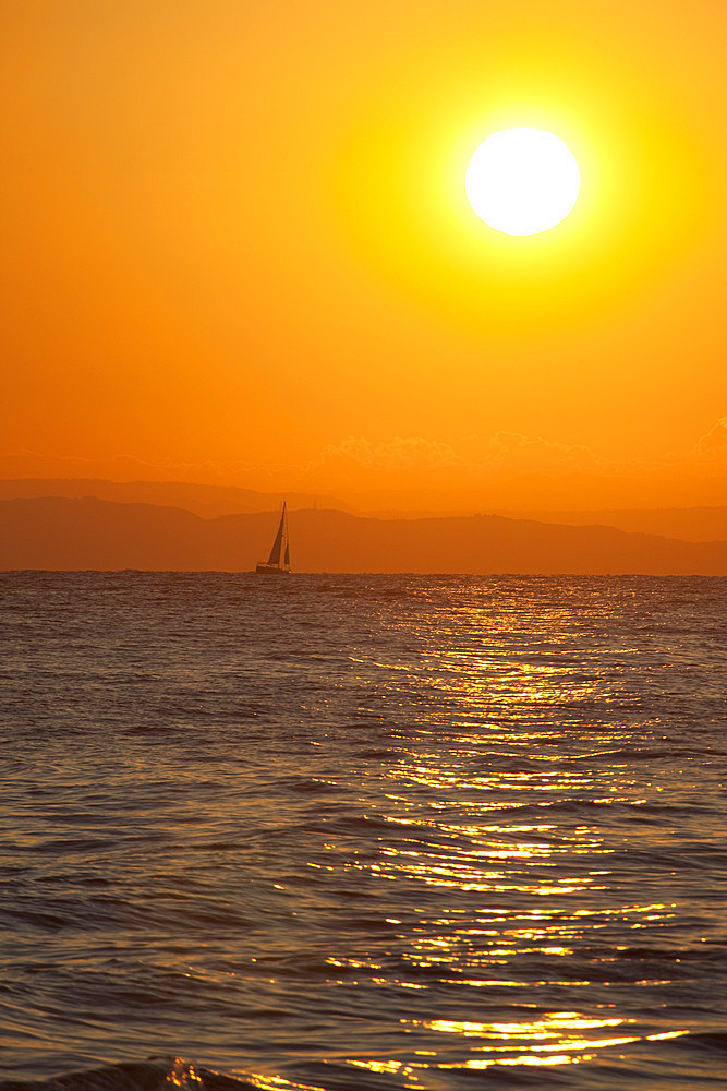 Sunrise, Argassi, Zante, Ionian Islands, Greek Islands, Greece, Europe
