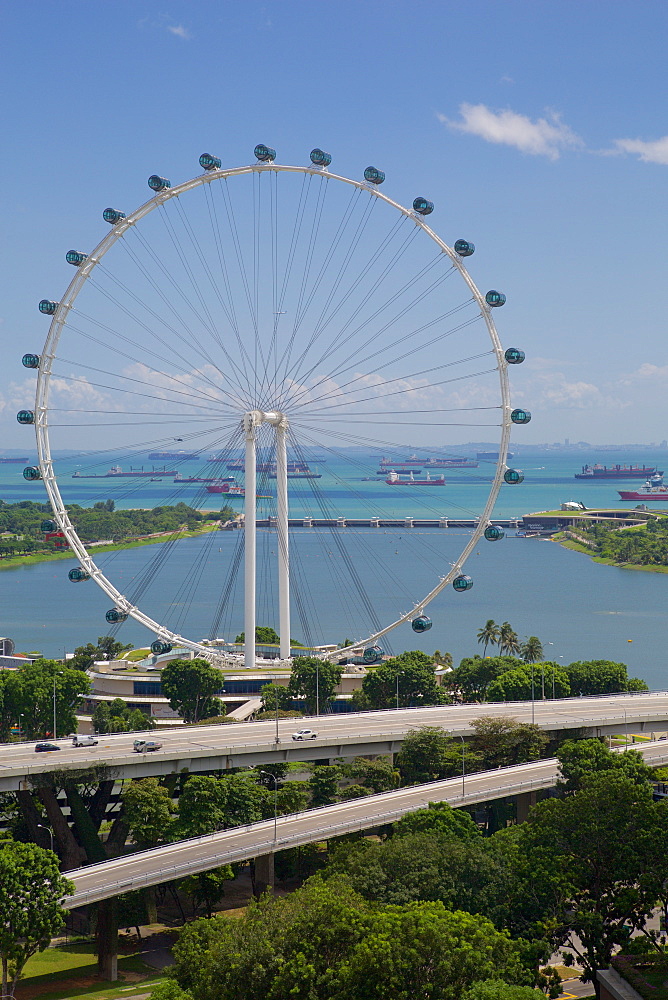 Marina Bay, Singapore Flyer, Singapore, Southeast Asia