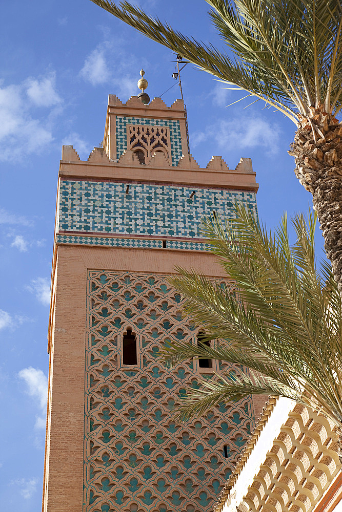 D'El Mansour Mosque, Marrakesh, Morocco, North Africa, Africa