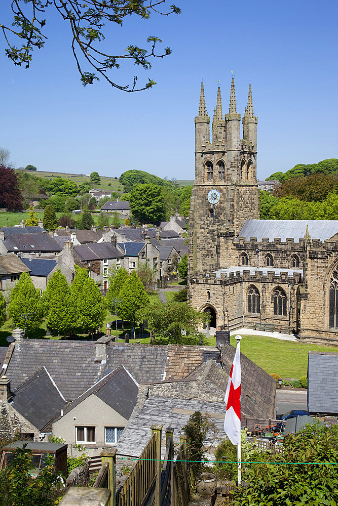 Tideswell Church, the Cathedral of The Peak, Peak District, Derbyshire, England, United Kingdom, Europe