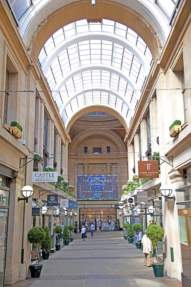 Interior, The Exchange, Nottingham, Nottinghamshire, England, United Kingdom, Europe