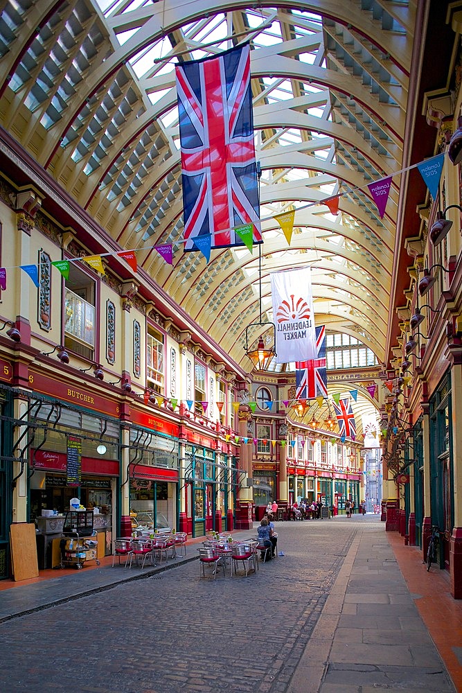 Leadenhall Market, City of London, London, England, United Kingdom, Europe