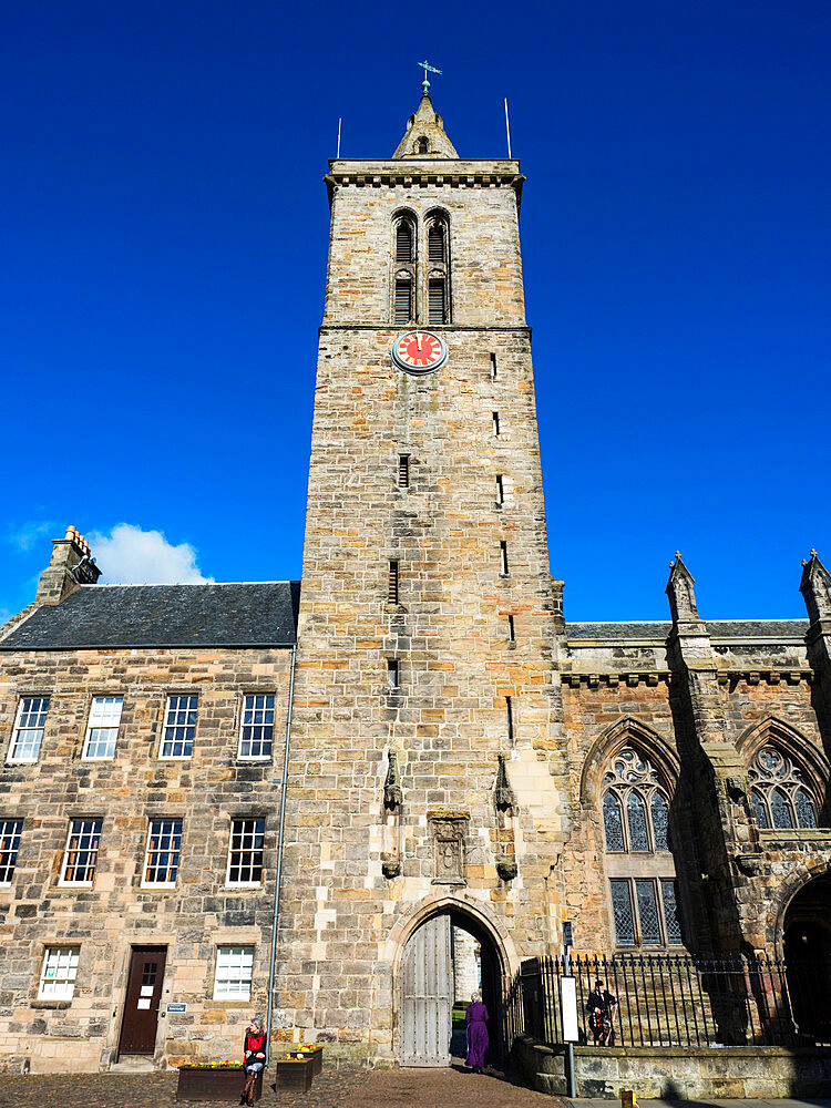 St. Salvators College Church, St. Andrews, Fife, Scotland, United Kingdom, Europe