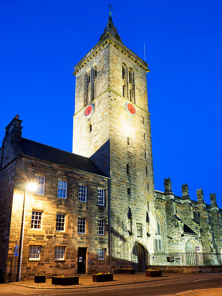 St. Salvators College Church, St. Andrews, Fife, Scotland, United Kingdom, Europe