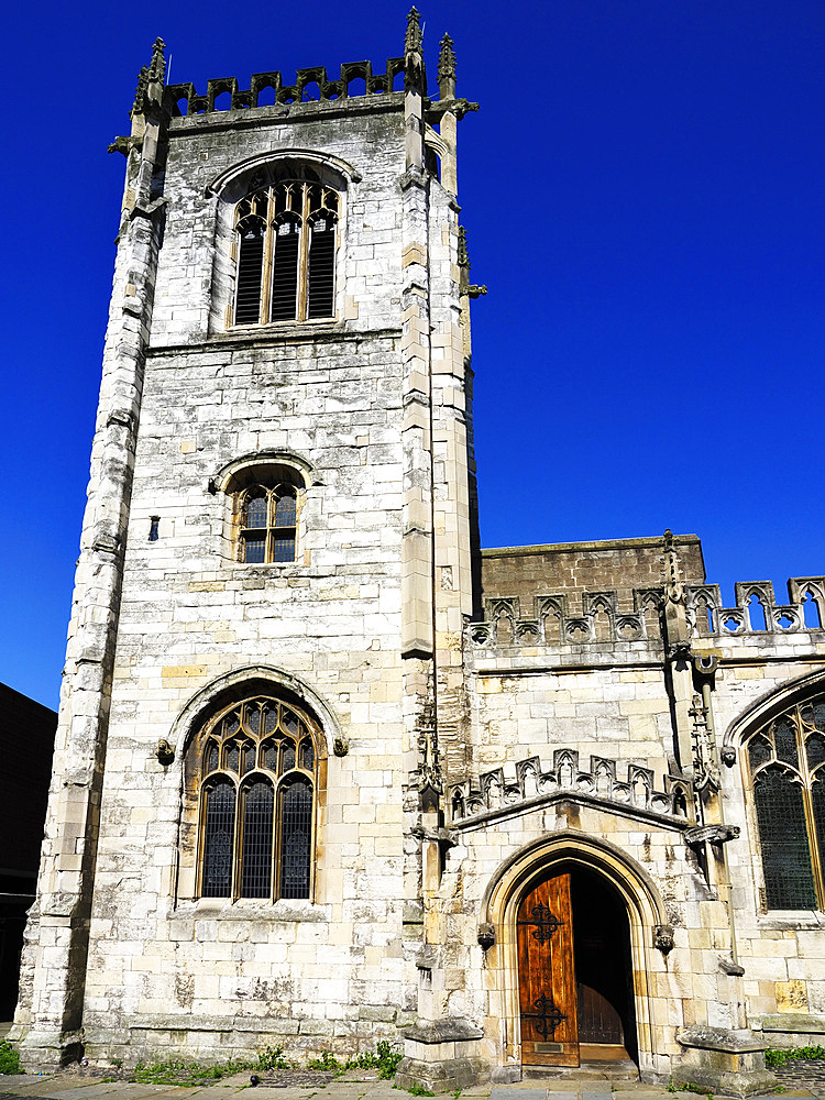 St. Martin le Grand Church on Coney Street, York, Yorkshire, England, United Kingdom, Europe