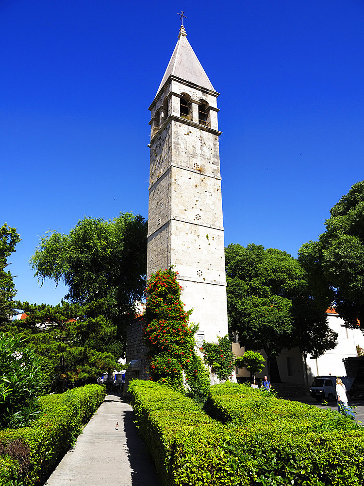 The Bell Tower of St. Arnir, Split, Croatia, Europe