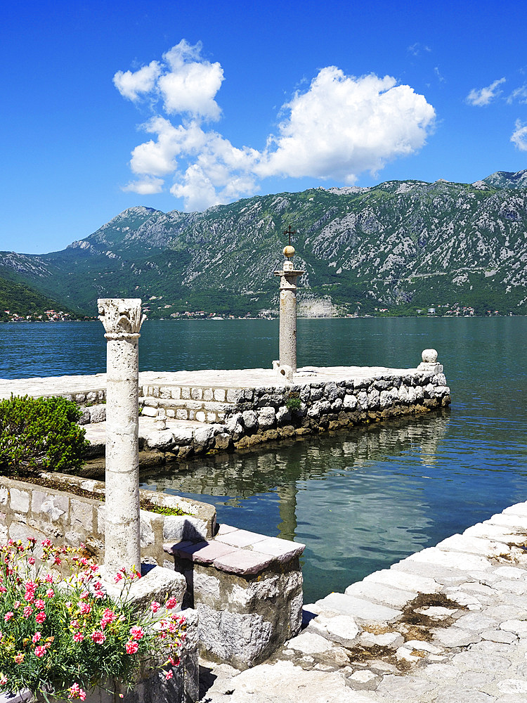 Our Lady of the Rocks, Perast, Bay of Kotor, UNESCO World Heritage Site, Montenegro, Europe