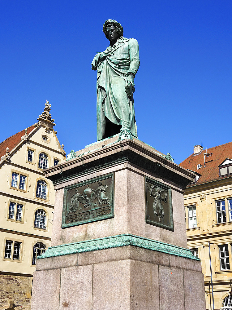 The Schiller Memorial, Stuttgart, Baden-Wurttemberg, Germany, Europe