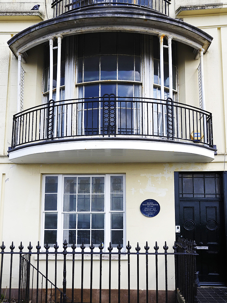Former House of Muriel Matters Porter in Hastings East Sussex