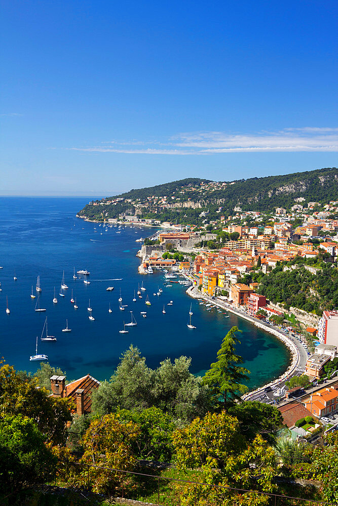 Villefranche-sur-Mer, Provence-Alpes-Cote d'Azur, French Riviera, Provence, France, Mediterranean, Europe