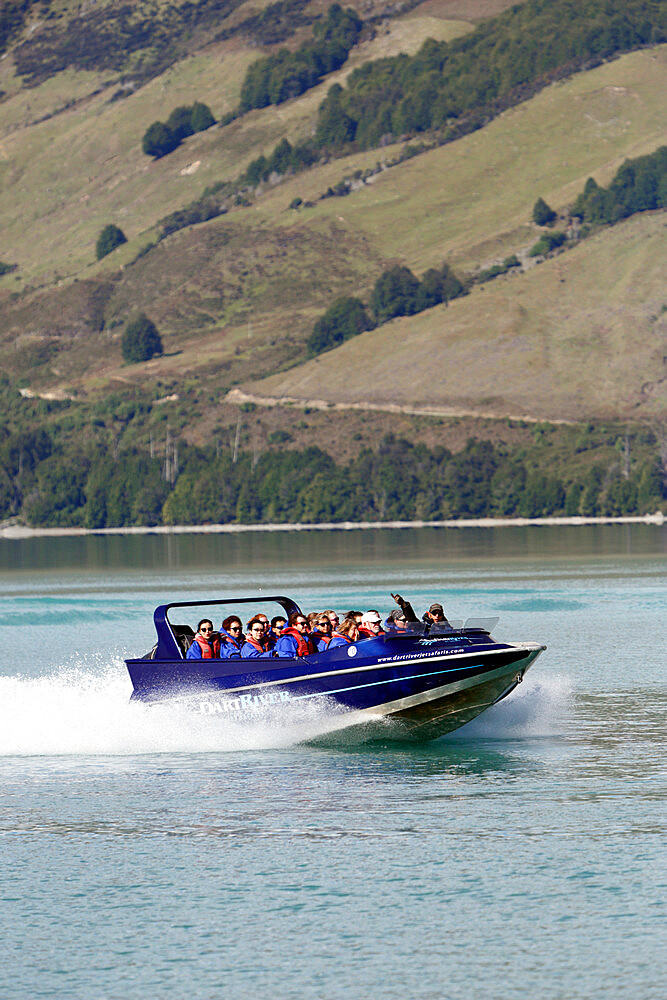 Dart River Jet, Glenorchy, Otago, South Island, New Zealand, Pacific