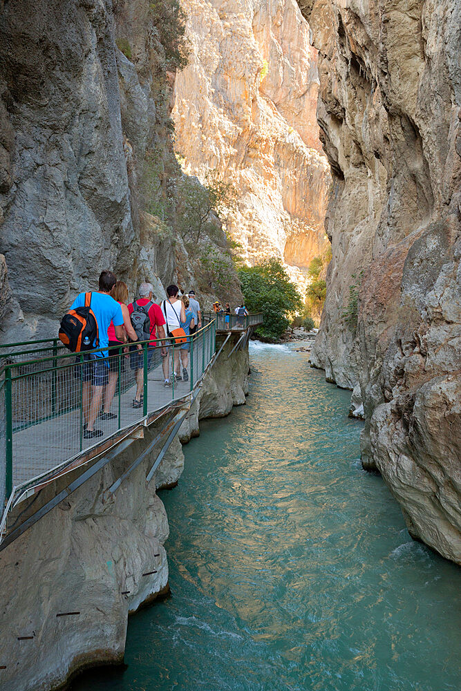 Saklikent Gorge, near Fethiye, Mugla Province, Lycia, Southwest Turkey, Turkey, Asia Minor, Eurasia