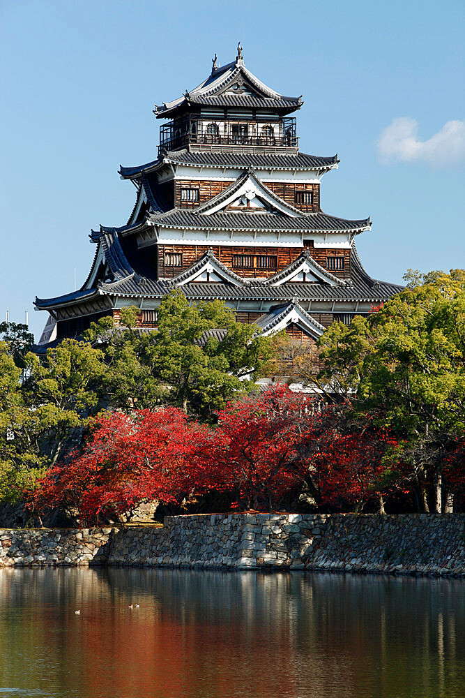 Hiroshima Castle, Hiroshima, Western Honshu, Japan, Asia