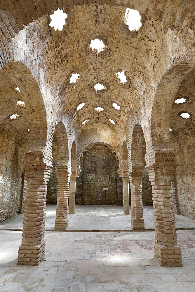 Banos Arabes (Arab baths), Ronda, Andalucia, Spain, Europe