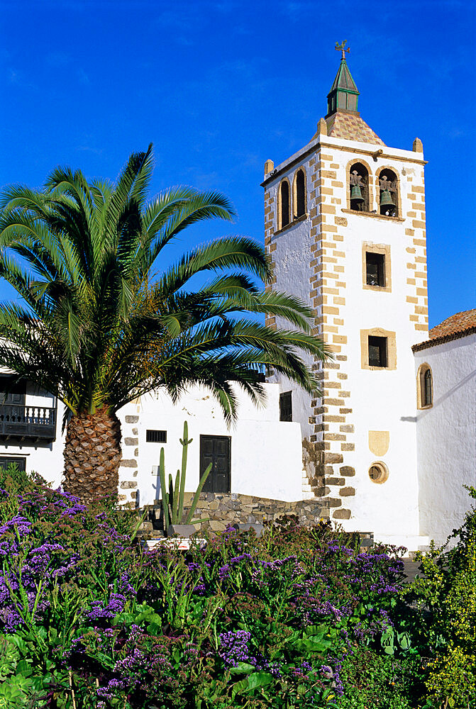 Betancuria church, Betancuria, Fuerteventura, Canary Islands, Spain, Europe