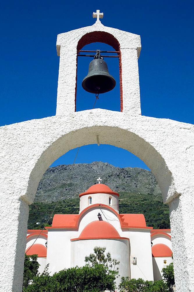 Greek Orthodox chapel, Orino, Lasithi region, Crete, Greek Islands, Greece, Europe