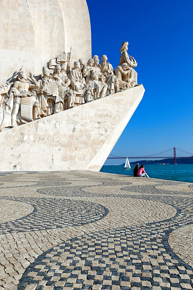 Monument to the Discoveries, Belem, Lisbon, Portugal, Europe