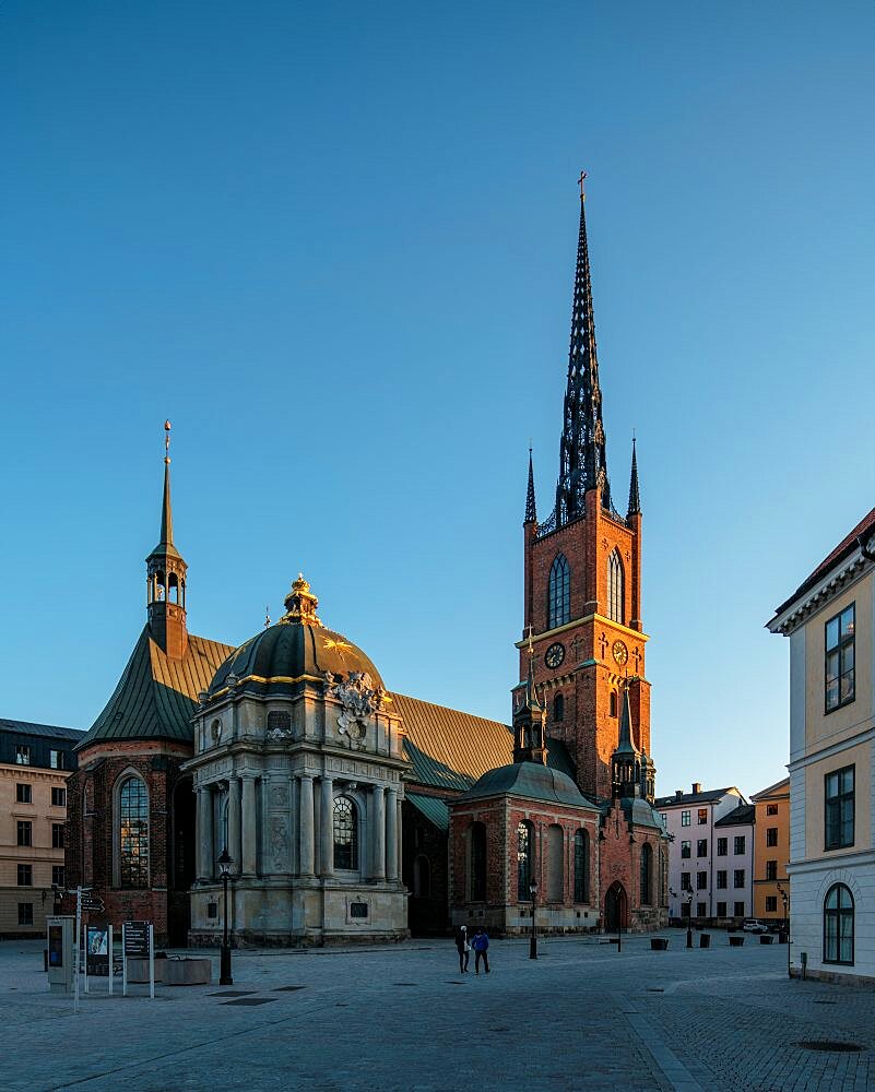 Exterior of Riddarholmen Church, Gamla Stan, Stockholm, Sv?dermanland and ???Uppland, Sweden