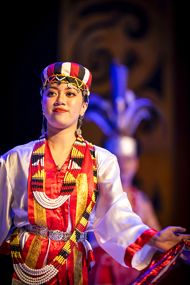 Dance Performance, Sarawak Cultural Village, Santubong, Sarawak, Borneo, Malaysia, Southeast Asia, Asia