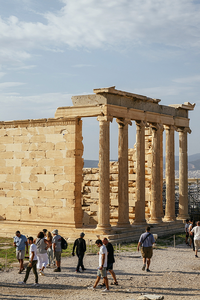 Erechtheion, Acropolis, UNESCO World Heritage Site, Athens, Attica, Greece, Europe