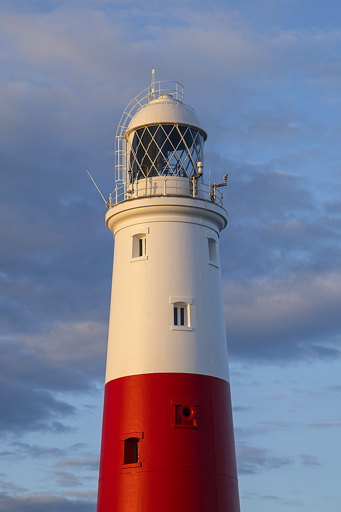 Portland Bill at sunset, Jurassic Coast, UNESCO World Heritage Site, Dorset, England, United Kingdom, Europe