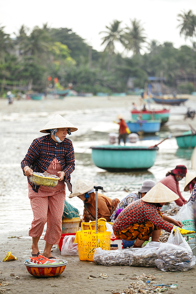 Mui Ne Fish Market at dawn, Mũi Né, Bình Thuận Province, Vietnam