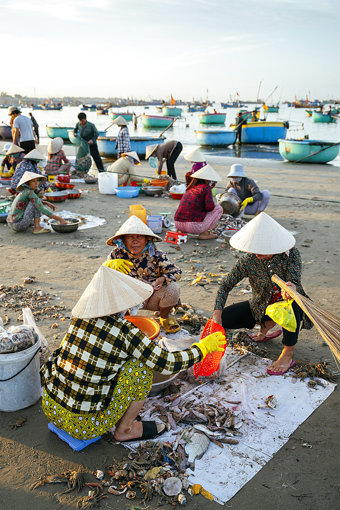 Mui Ne Fish Market at dawn, Mũi Né, Bình Thuận Province, Vietnam