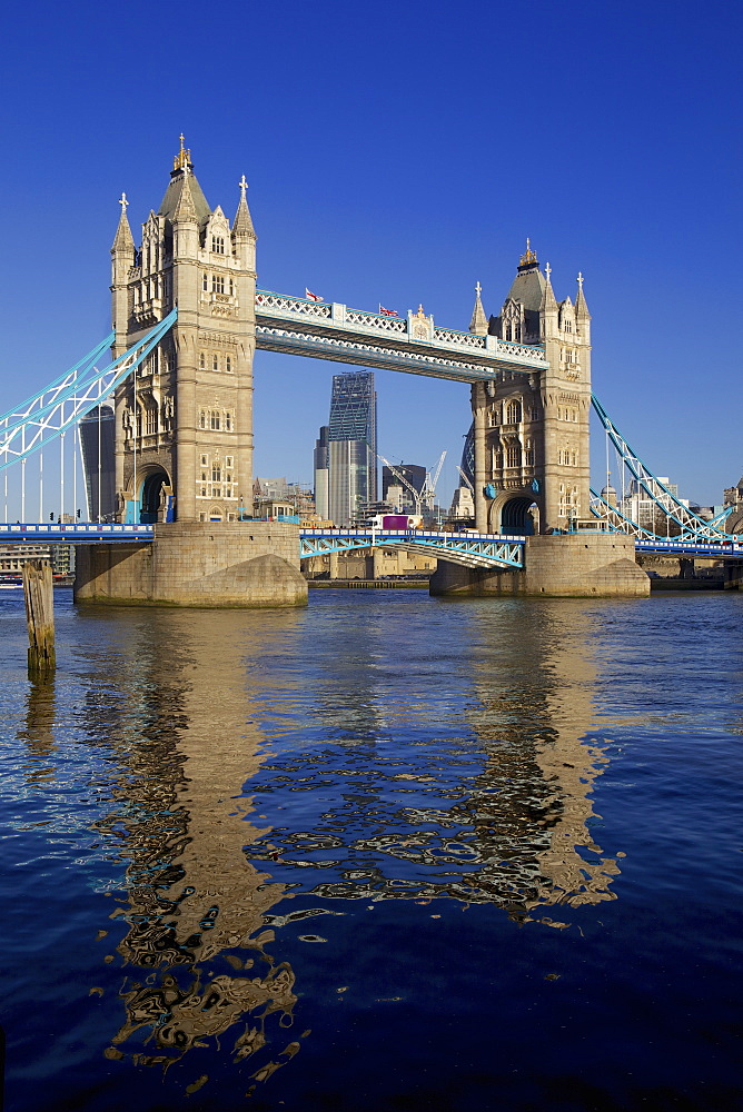 Tower Bridge and the River Thames, London, England, United Kingdom, Europe 