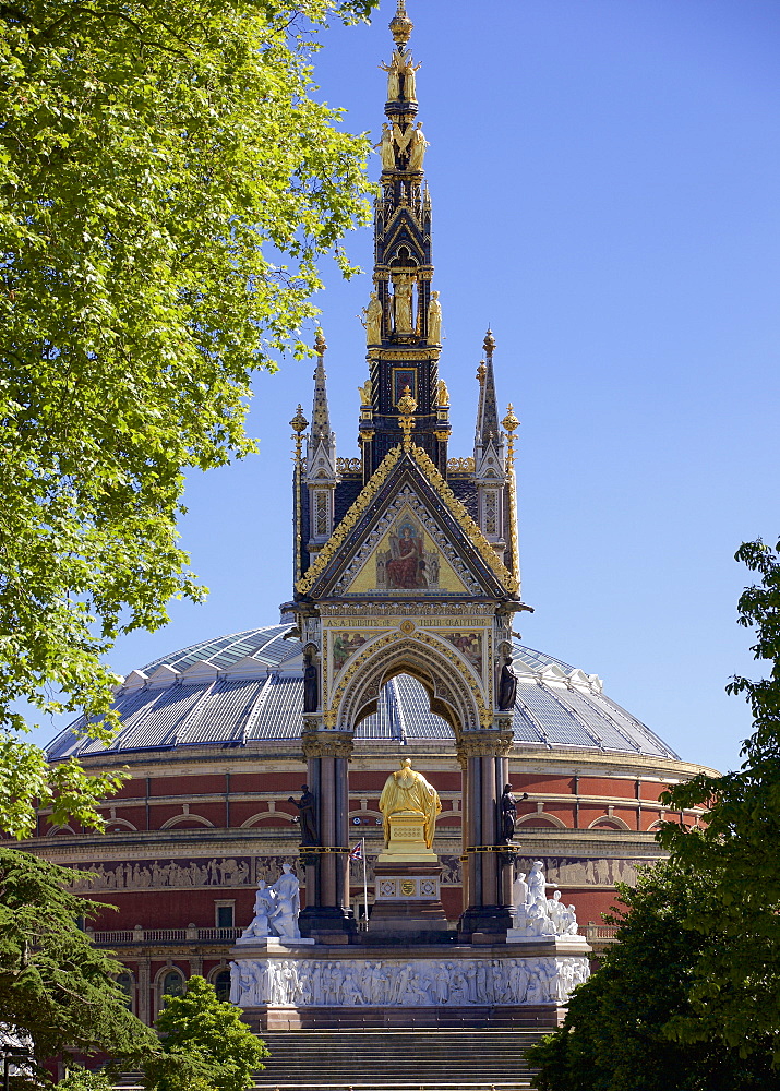 Albert Memorial in Kensington Gardens, London, England, United Kingdom, Europe