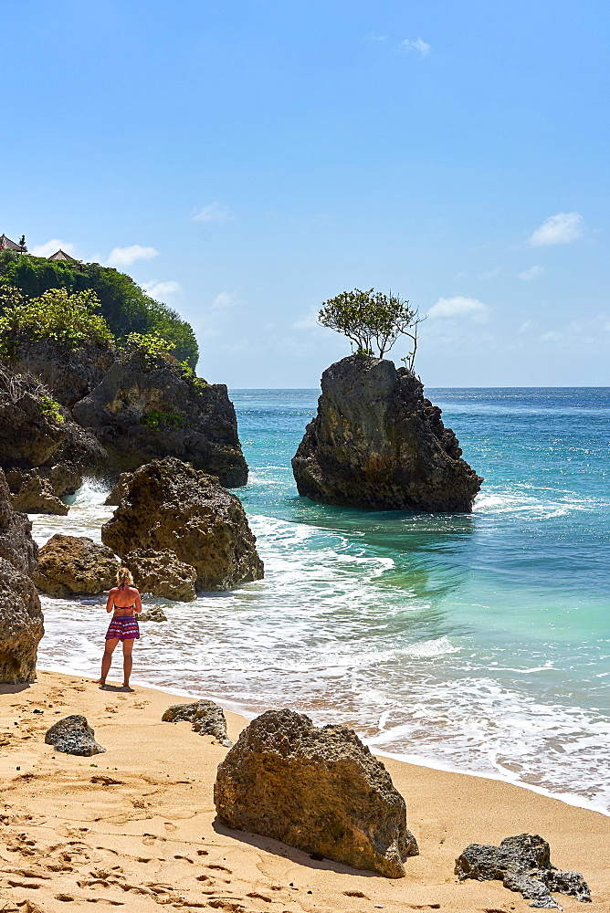 Bingin Beach on Bali, Indonesia, Southeast Asia, Asia