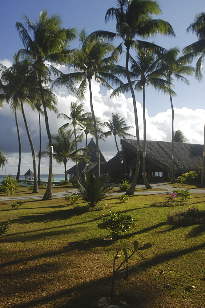 Rurutu Airport building, Rurutu, French Polynesia